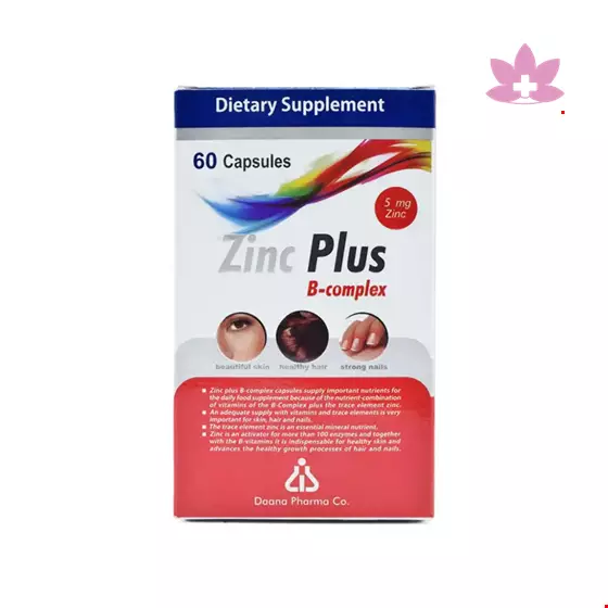 Dana Zinc Plus 5 Mg B Complex 60 Capsules