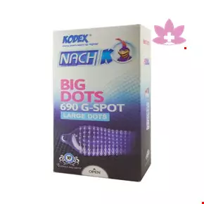 Nach Kodex Big Dots Condom 10 PCS