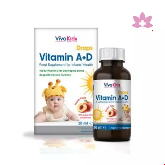 Viva Kids Vitamin A D Drop 30 Ml 