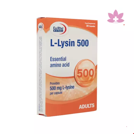 Eurho Vital L Lysin 500 Mg 30 Capsules