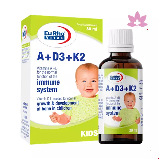 Eurho Vital Vitamin A + D3 + K2 Oral Drop 30 ml