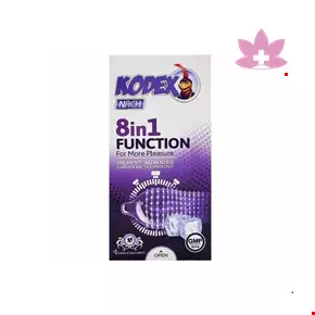Nach Kodex 8 In 1 Function Condoms 10 Pcs