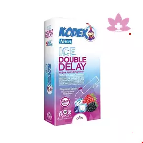 Nach Kodex Ice Double Delay Condom 10 pcs