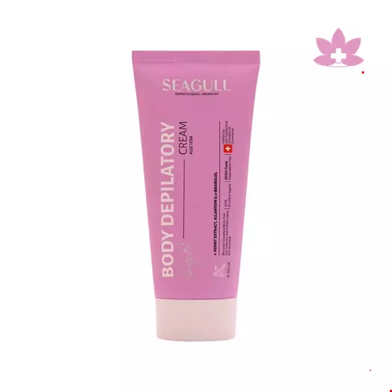 Seagull Body Depilatory  With Aloe Vera 100ml Cream